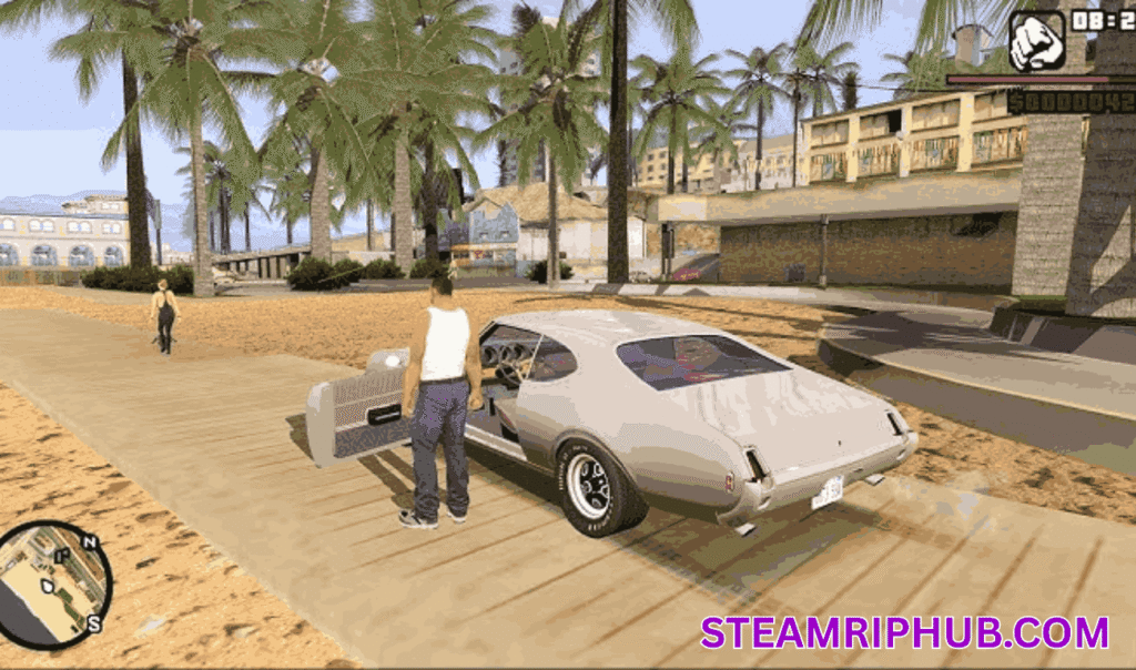 GTA San Andreas get a car