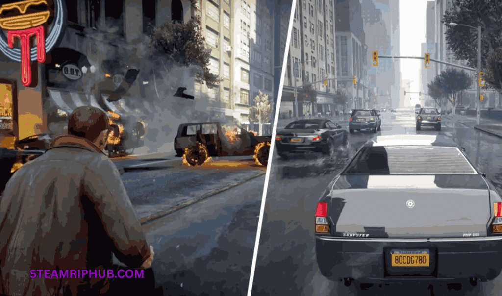 GTA 4 remastered gameplay