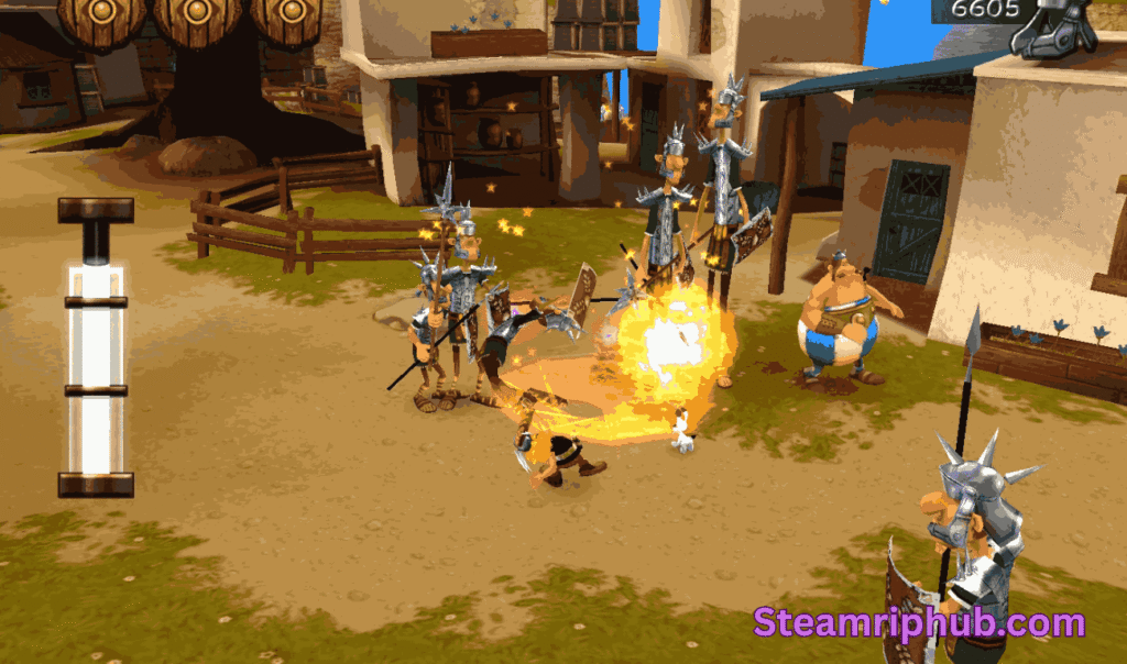 Action scenes in Asterix & Obelix XXL Romastered