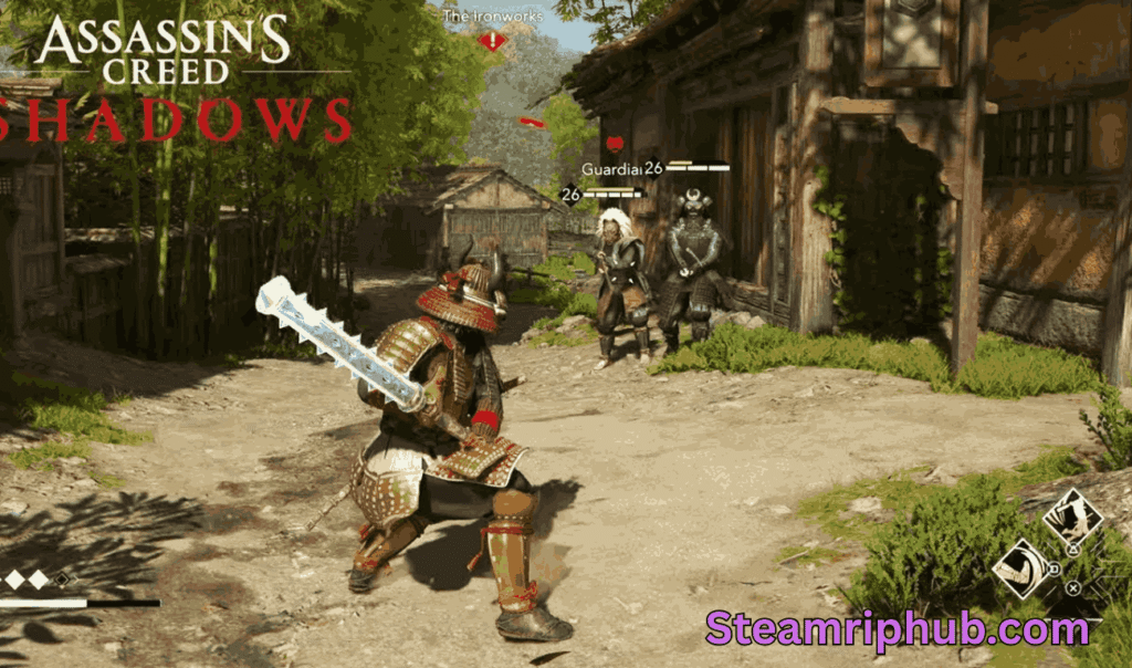 Assassin’s Creed Shadows stealth mission scene