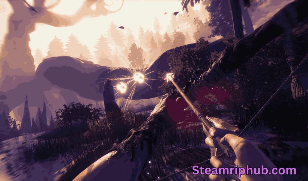 Blacktail combat and archery action
