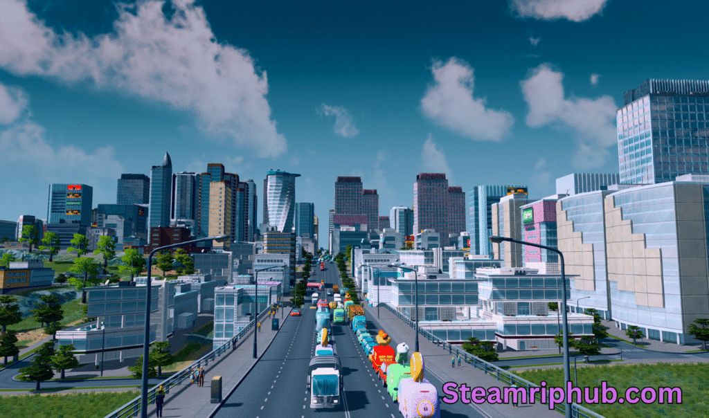 Cities Skylines Steamrip game download interface