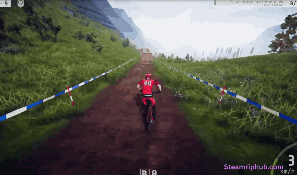Descenders realistic physics stunt jump