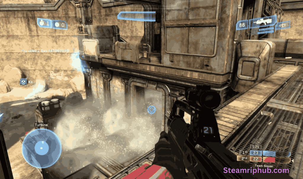 Dual-wielding guns in Halo 2
