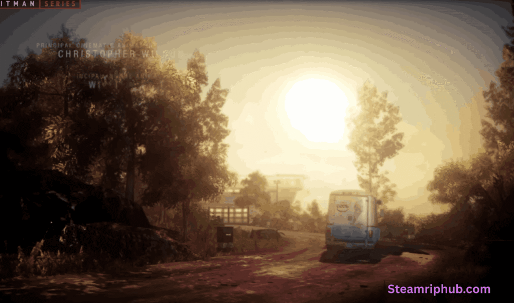 Hitman Absolution PC game menu screen