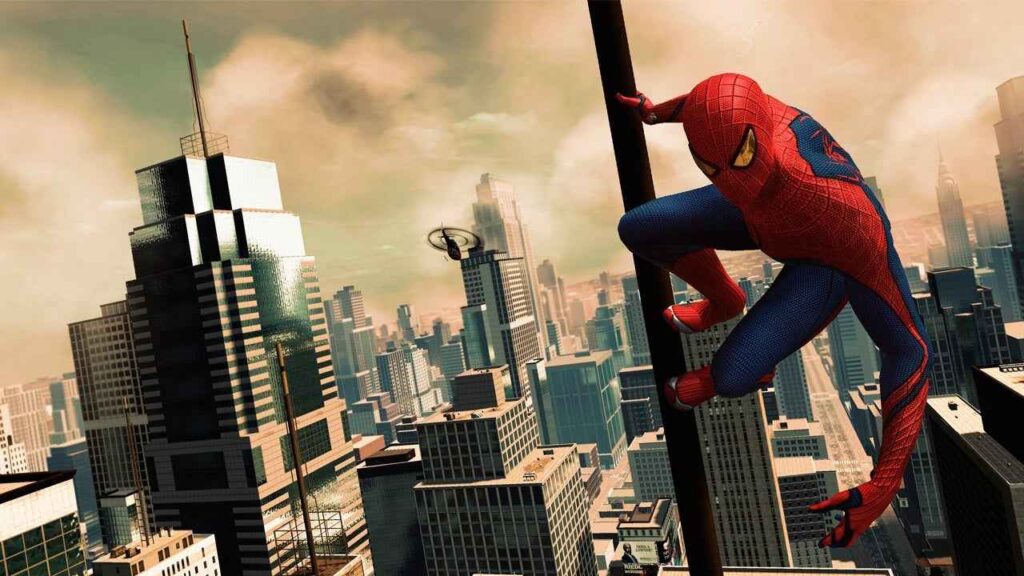 Installation screen of The Amazing Spider-Man highly compressed version