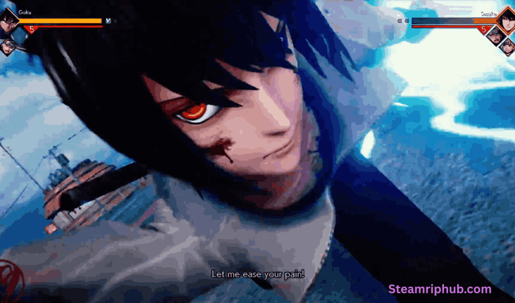 Jump Force character selection screen with anime heroes