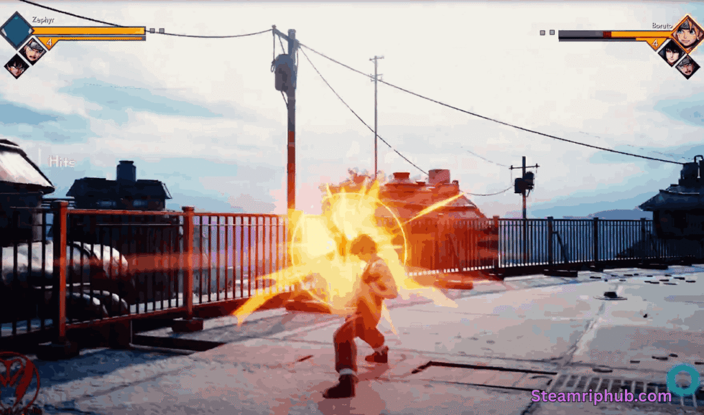 Jump Force highly compressed PC download menu