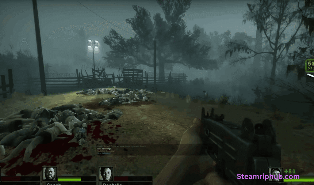 Left 4 Dead 2 special infected zombie fight