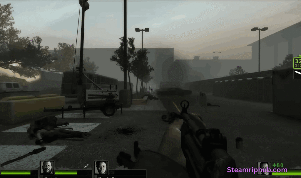 Left 4 Dead 2 zombie survival gameplay