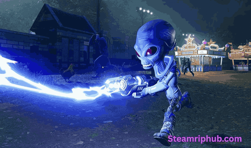 Main character Crypto in Destroy All Humans PC