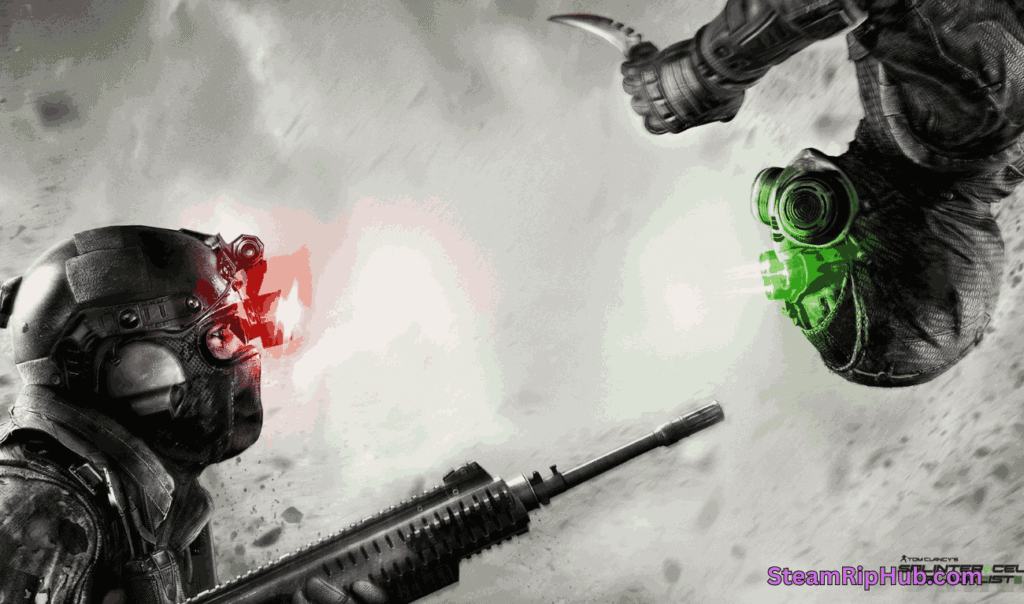 Night vision gear used in Splinter Cell Blacklist mission