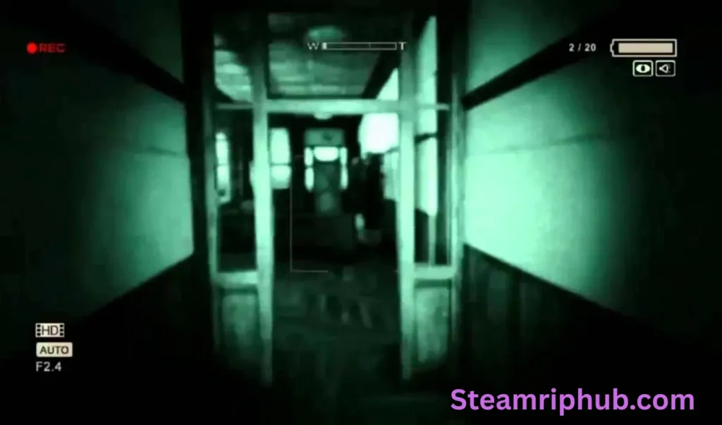 Outlast survival horror gameplay screenshot