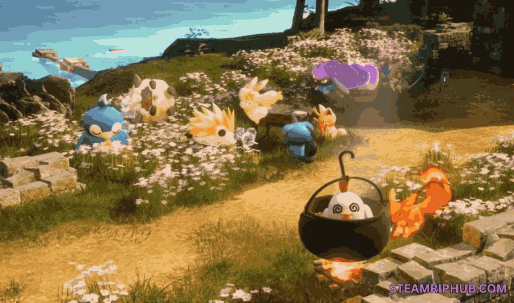Palworld gameplay screenshot