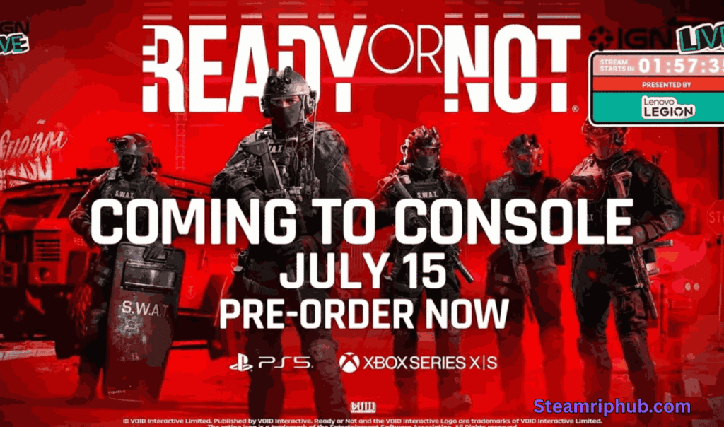 Ready or Not game installation setup screenshot