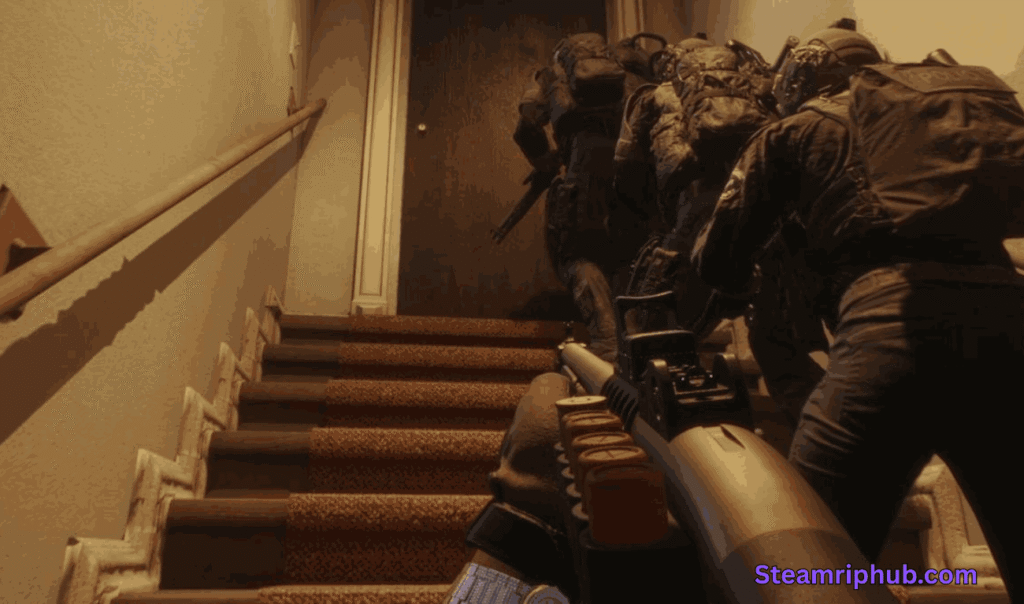 Ready or Not realistic tactical FPS combat scene