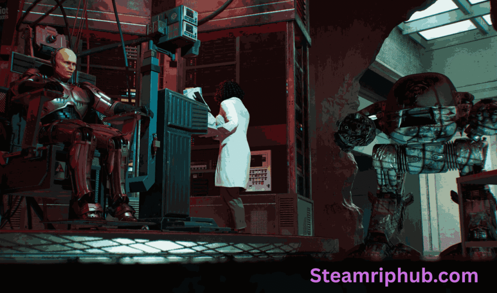 RoboCop Rogue City PC action scene
