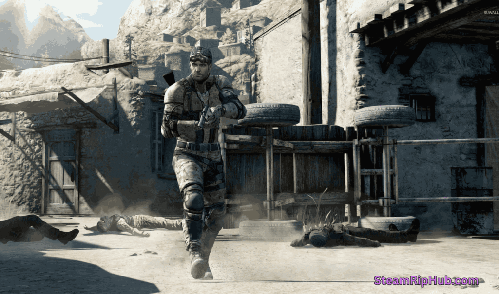 Sam Fisher stealth action in Splinter Cell Blacklist gameplay