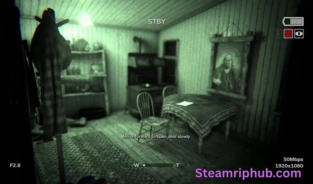 Screenshot of Outlast 2 survival horror gameplay