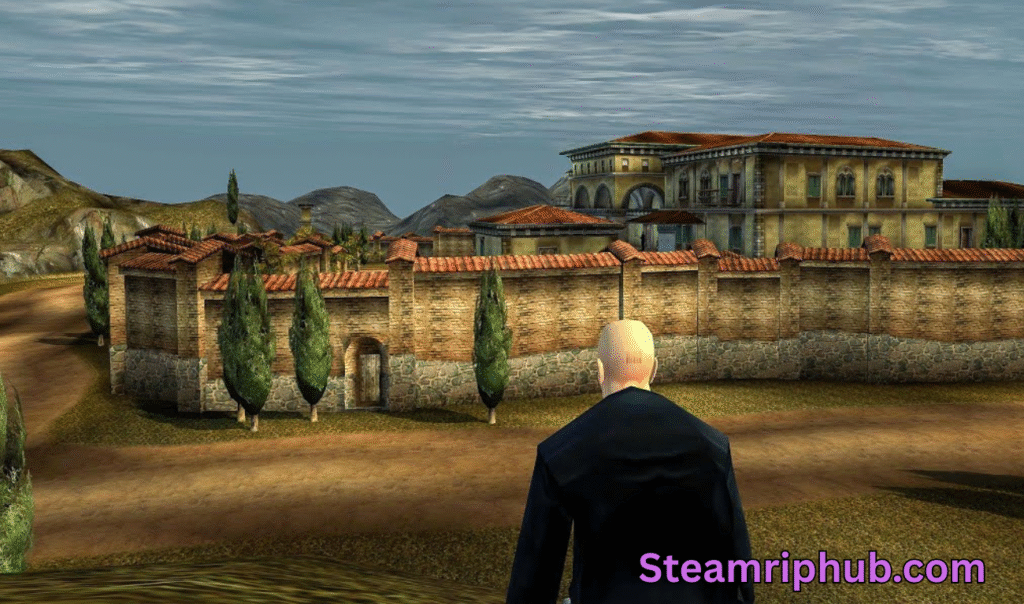 Stealth mission in Hitman 2 Silent Assassin Italy map