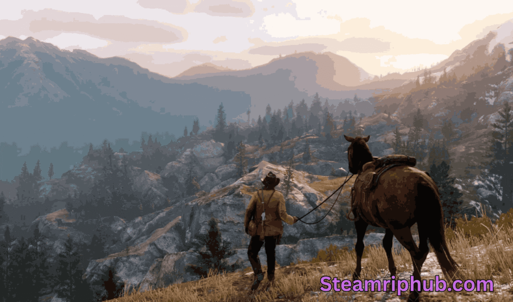 Steamrip Red Dead Redemption 2 download page screenshot