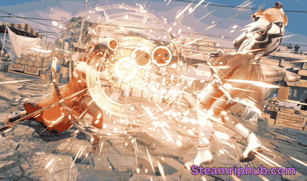 Tekken 7 fight scene between players