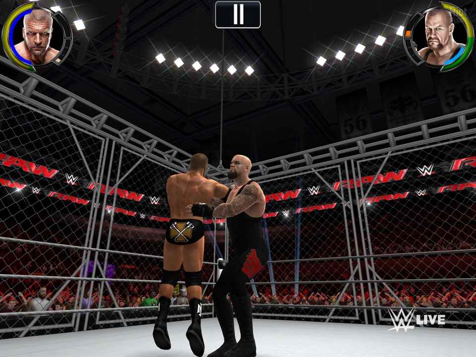 WWE 2K PC download menu interface