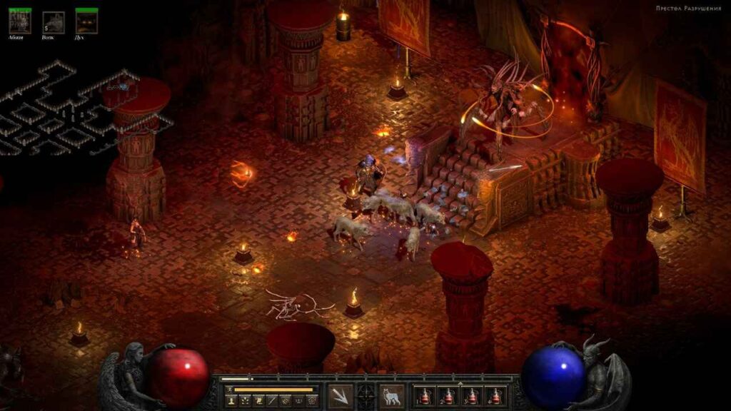 Diablo II Lord of Destruction expansion gameplay screenshot