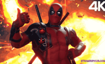 Deadpool sword combat action scene