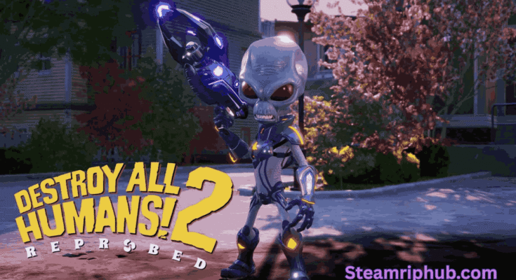 Destroy All Humans PC download gameplay screenshot