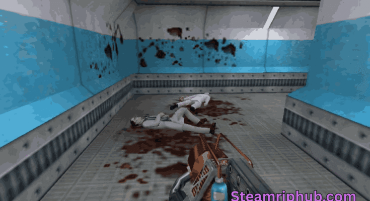 Half-Life 1 gameplay screenshot on PC