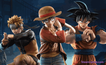 Jump Force PC game cover art featuring anime characters